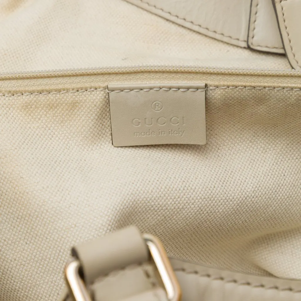 Gucci Large GG Canvas Sukey Tote Beige Canvas Good - Box View