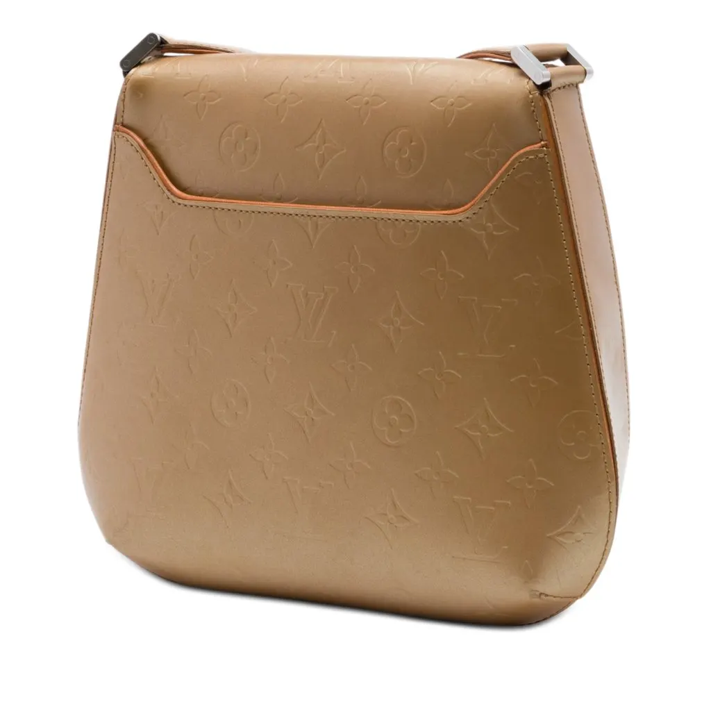 Louis Vuitton Monogram Mat Webster Street Brown Leather Very good - Back View