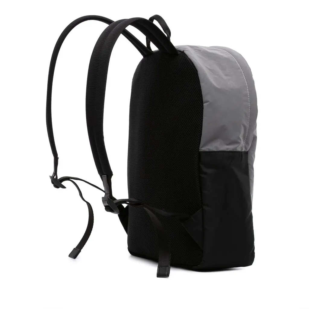 Versace Nylon Logo Print Backpack MultiColor Very good - Back View