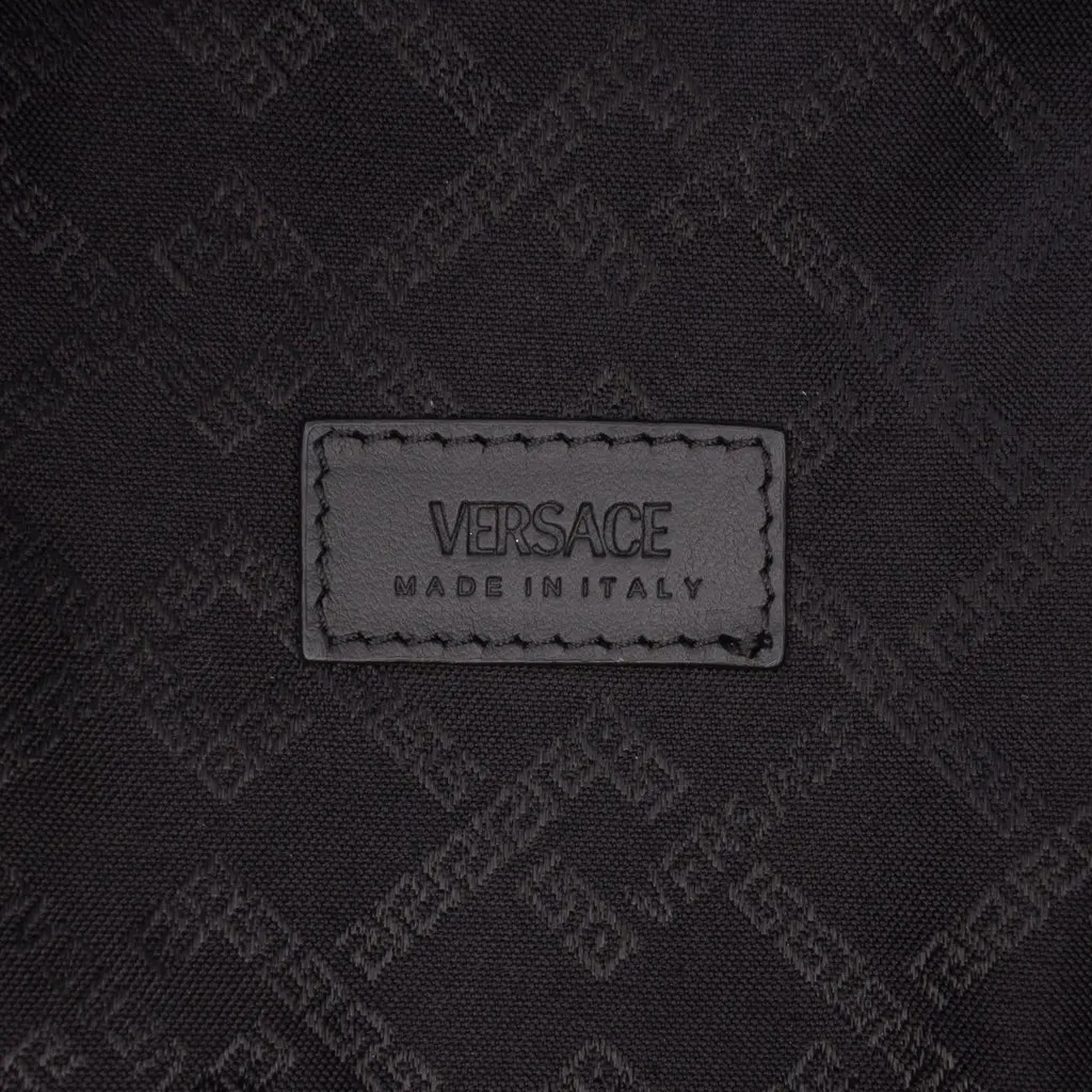 Versace Nylon Logo Print Backpack MultiColor Very good - Box View
