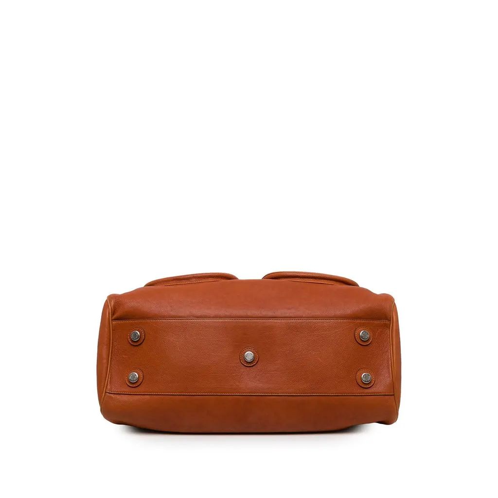 Dior Large Calfskin My Dior Pockets Frame Handbag Brown Leather Very good - Inside View