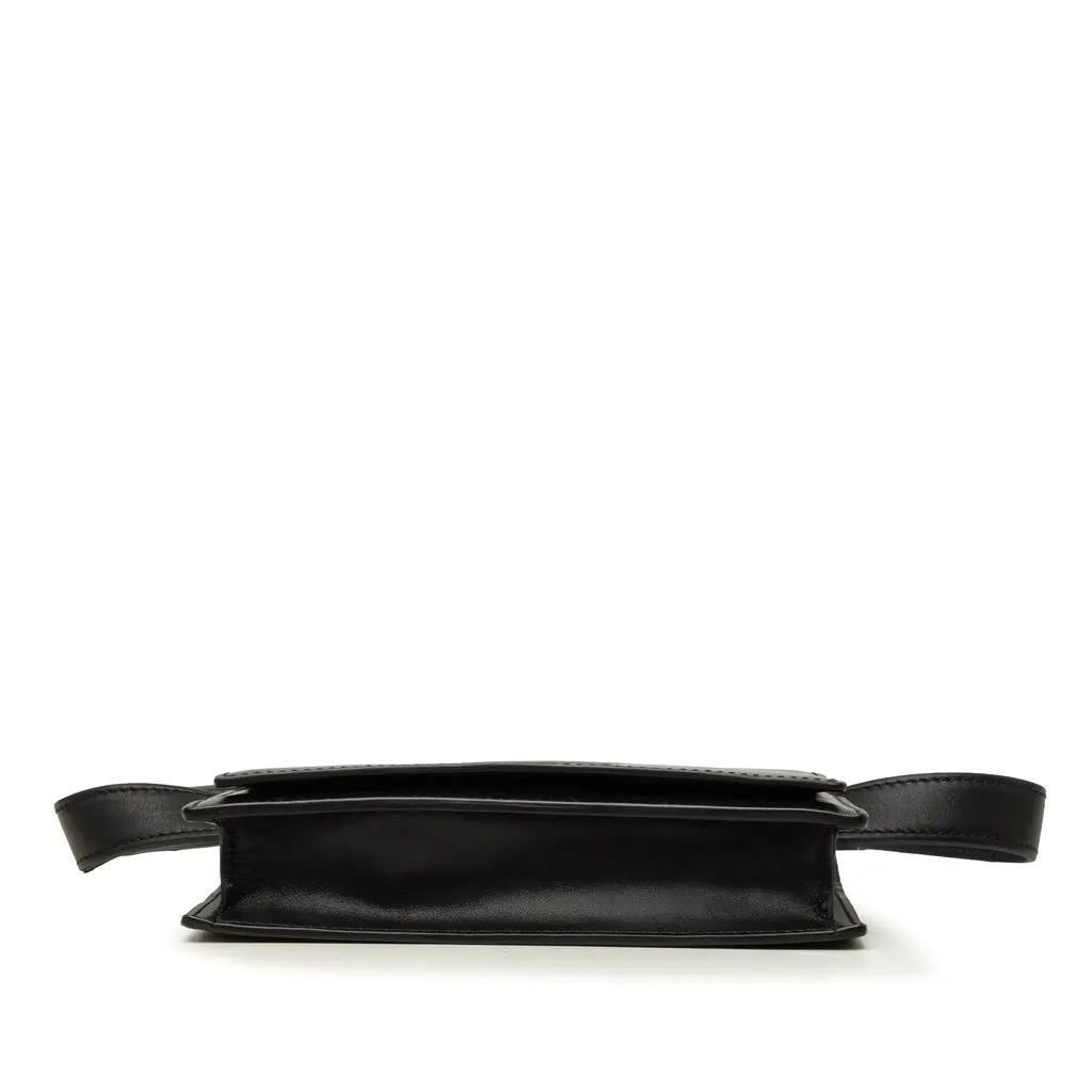 Salvatore Ferragamo Leather Belt Bag Black Leather Very good - Inside View