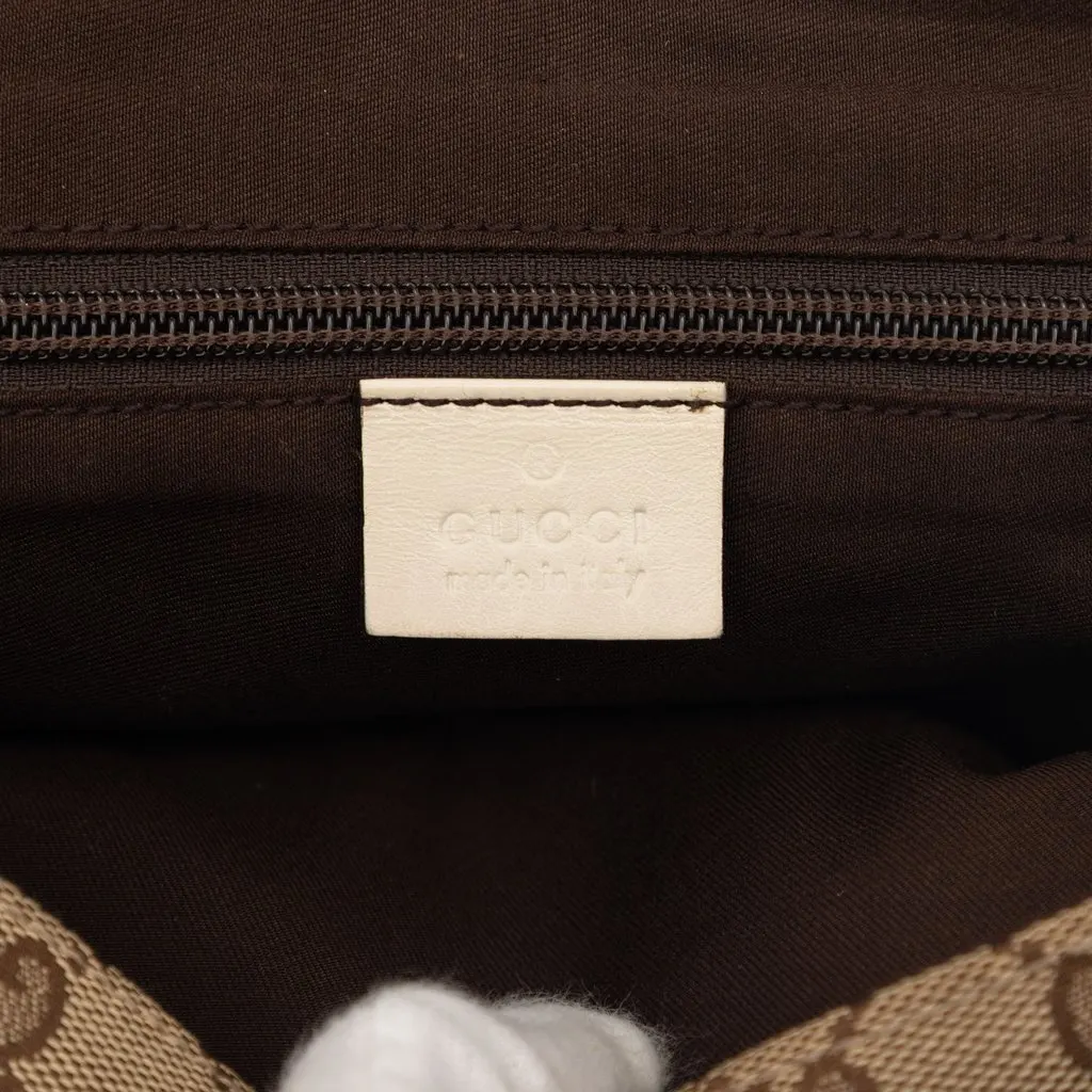 Gucci GG Canvas Belt Bag Beige Very good - Box View