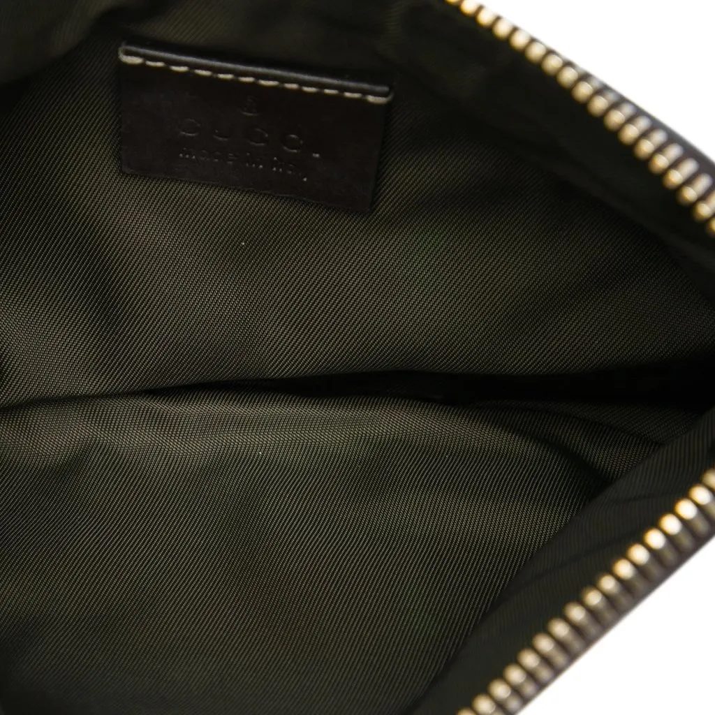 Gucci GG Canvas Crossbody Beige Canvas Good - Model View