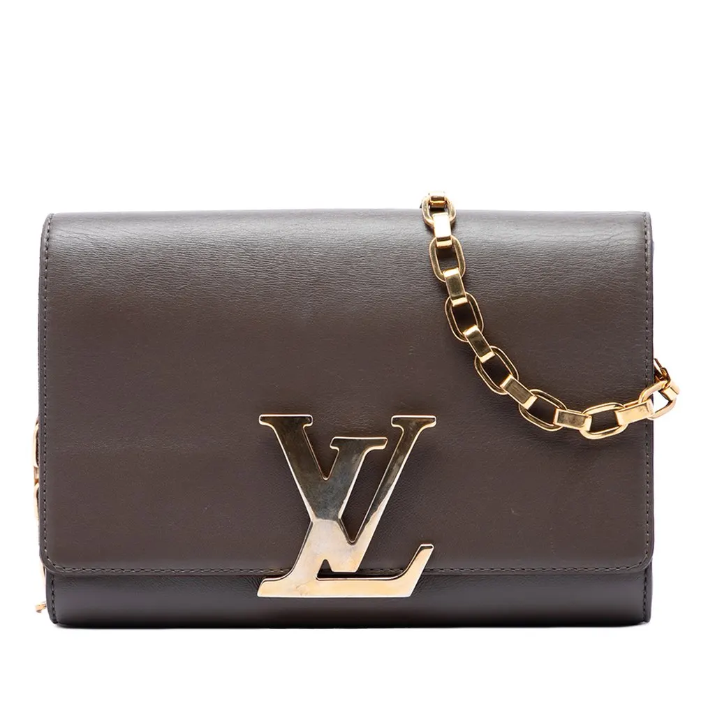 Louis Vuitton Leather Louise Chain MM MultiColor Leather Very good - Front View