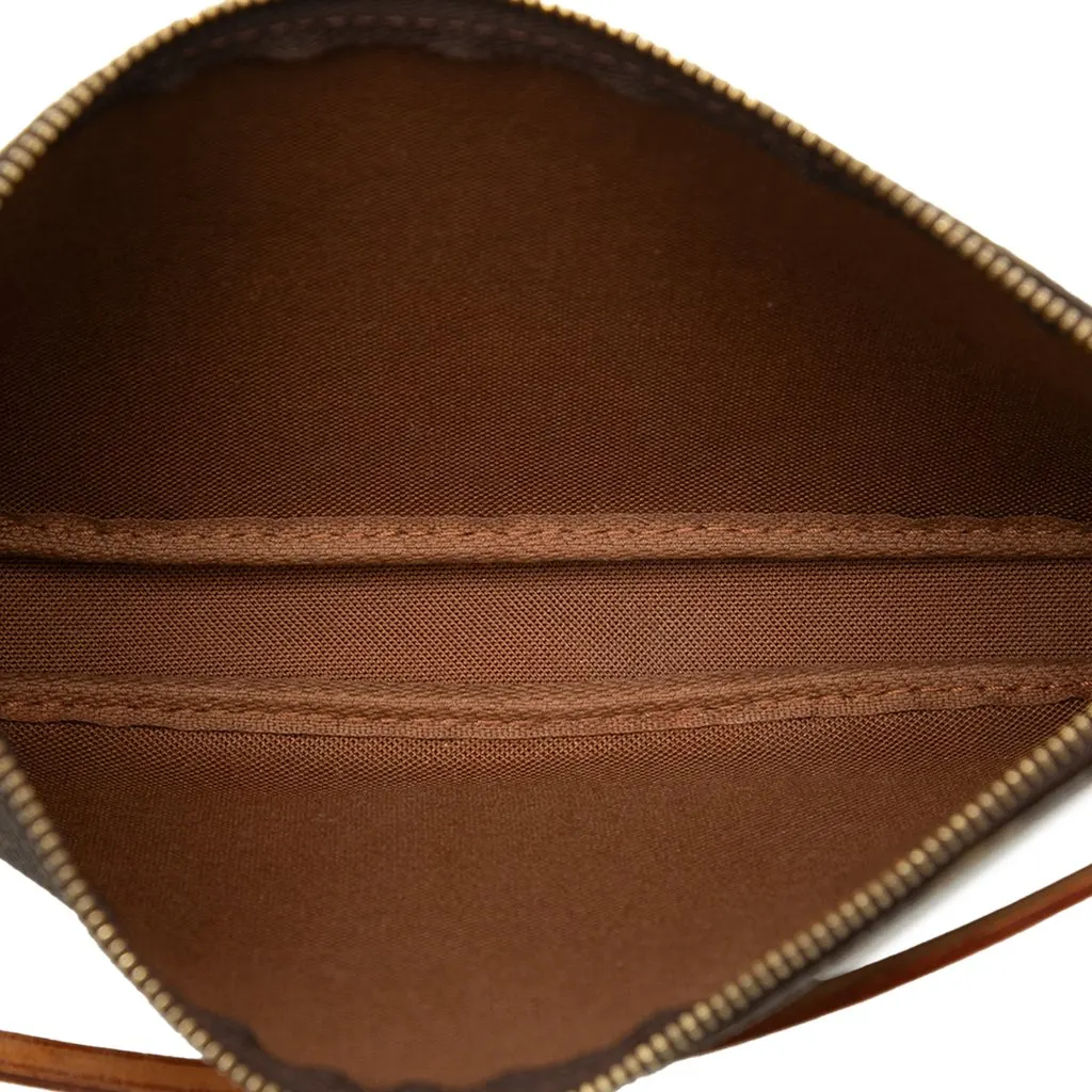 Louis Vuitton Monogram Pochette Accessoires Brown Very good - Model View