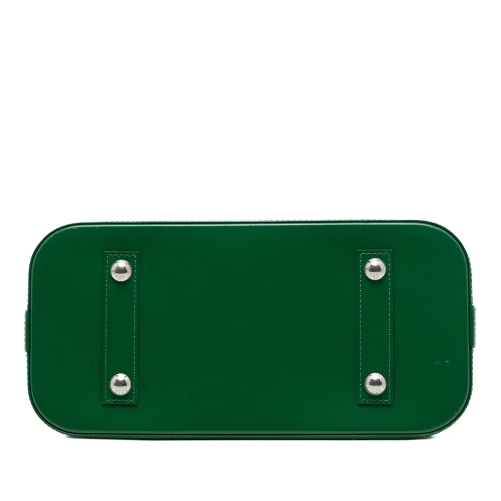 Louis Vuitton Epi Alma PM Green Leather Very good - Inside View