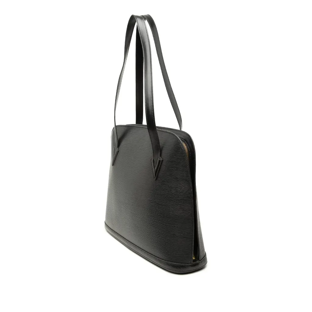 Louis Vuitton Epi Lussac Black Leather Very good - Back View