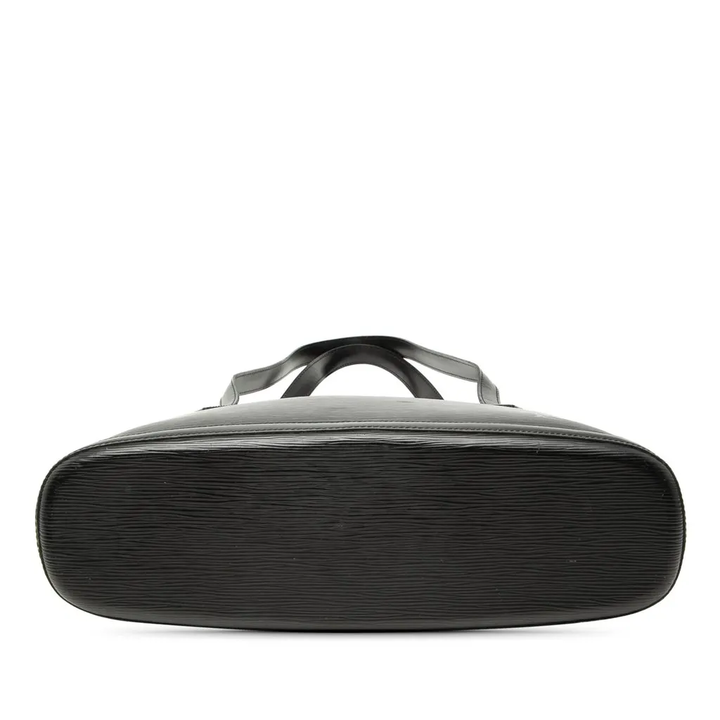 Louis Vuitton Epi Lussac Black Leather Very good - Inside View