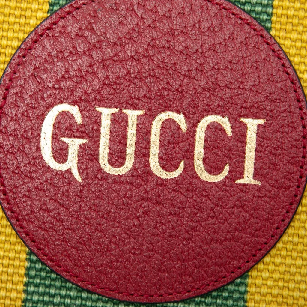Gucci Baiadera Canvas Striped Clutch MultiColor Very good - Box View
