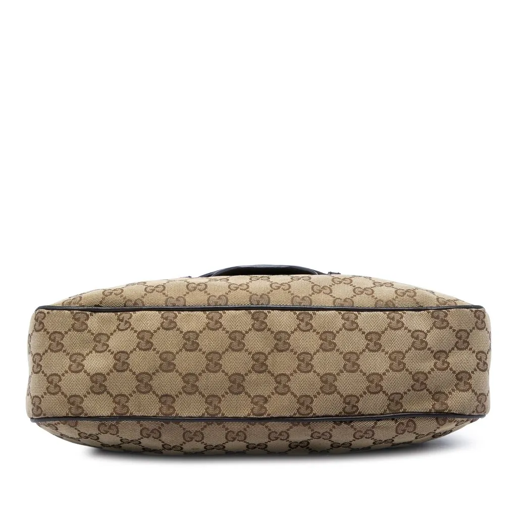 Gucci GG Canvas Web Dressage Crossbody Beige Very good - Inside View