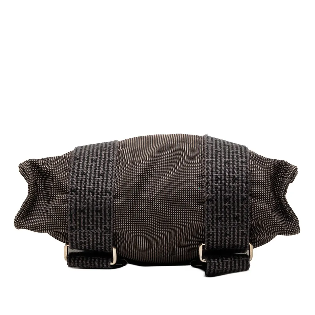 Hermès Canvas Herline Backpack PM Black Very good - Inside View