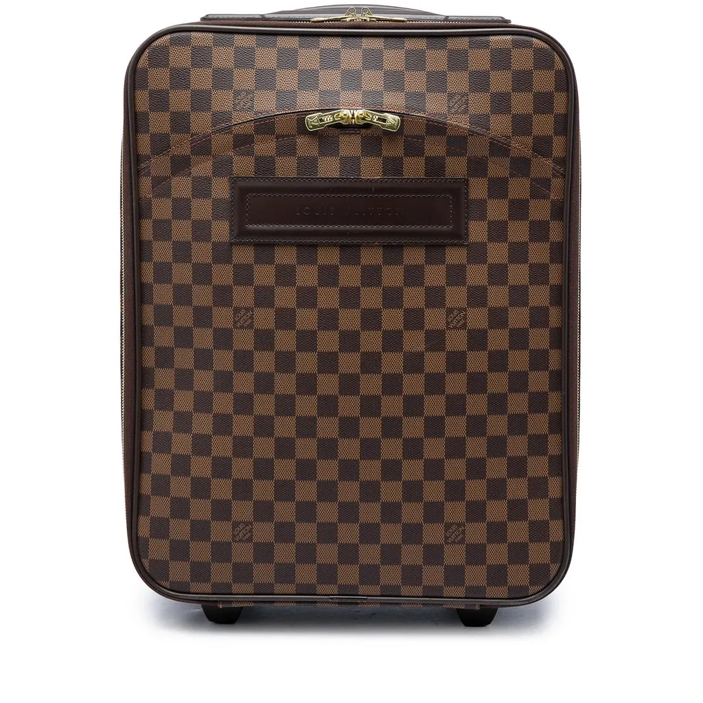 Louis Vuitton Damier Ebene Pegase Legere 45 Brown Canvas Very good - Front View