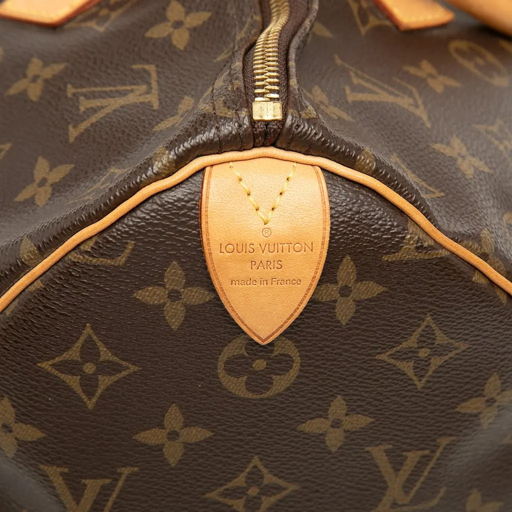 Louis Vuitton Monogram Speedy 35 Brown Very good - Box View