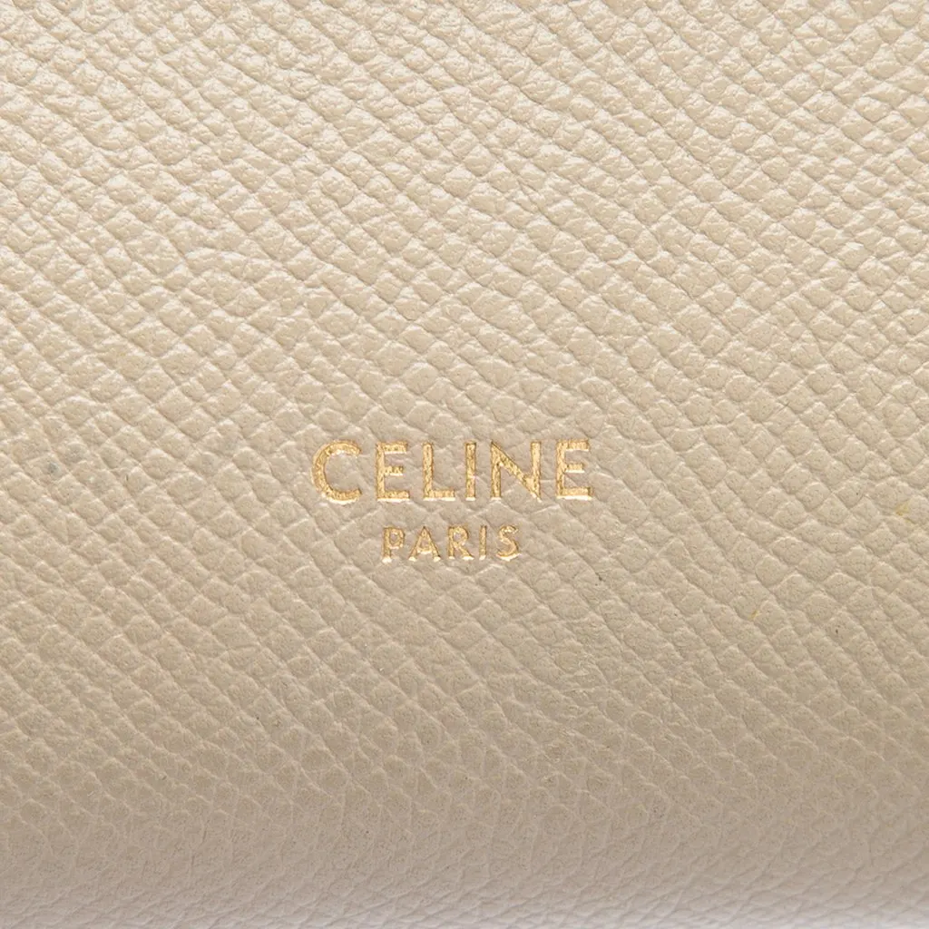 Celine Pico Grained Calfskin Belt Bag Brown Leather Very good - Box View