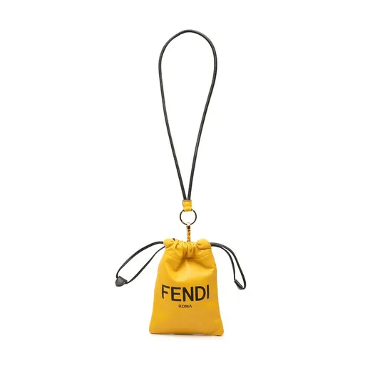 Fendi Nappa Logo Neck Phone Pouch