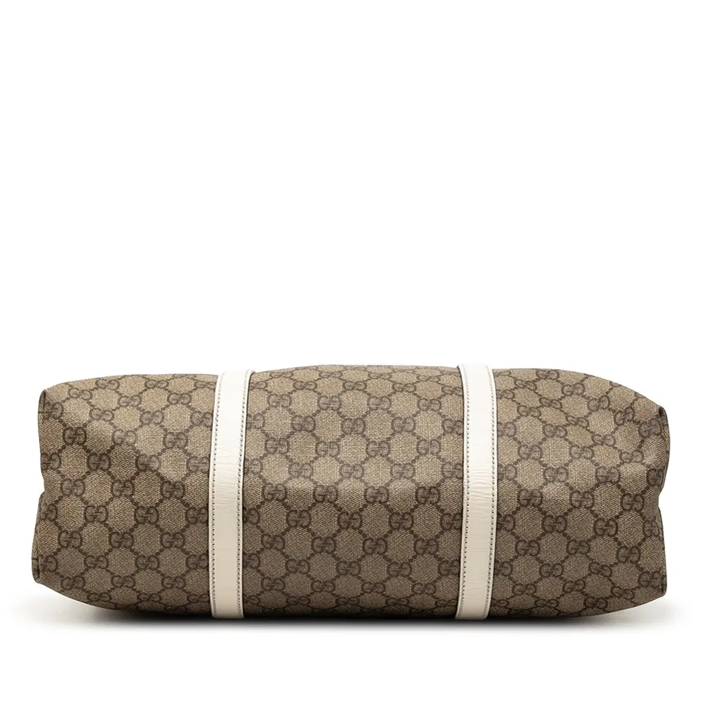 Gucci GG Supreme Joy Vertical Tote Beige Very good - Inside View