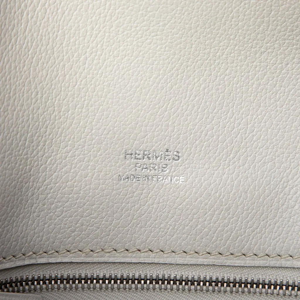 Hermès Mini Evercolor Berline 21 Blue Leather Very good - Box View