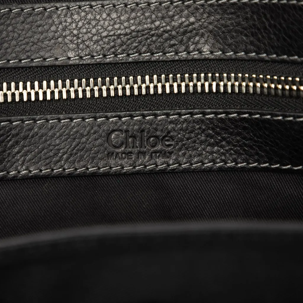 Chloé Leather Paddington Capsule Tote Black Leather Very good - Box View