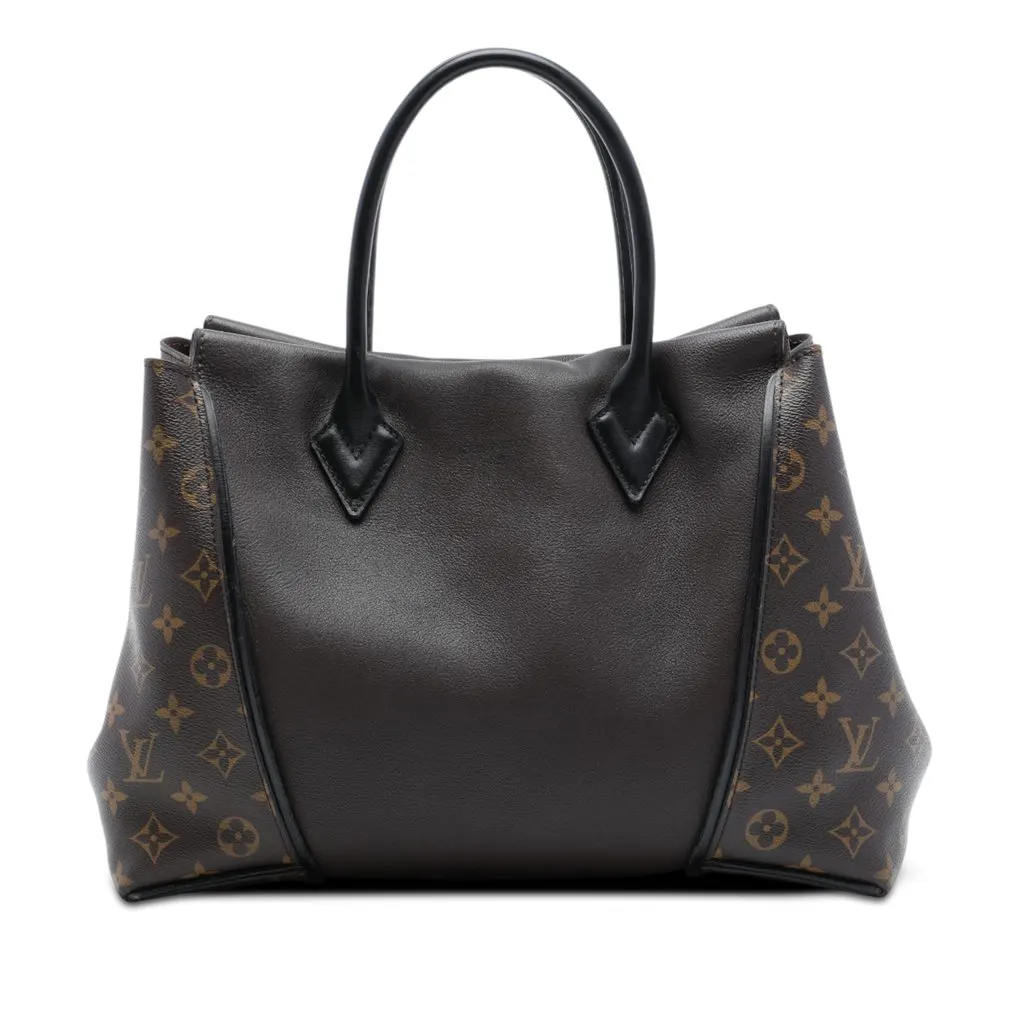 Louis Vuitton Monogram Veau Cachemire W PM Tote Brown Leather Very good - Front View