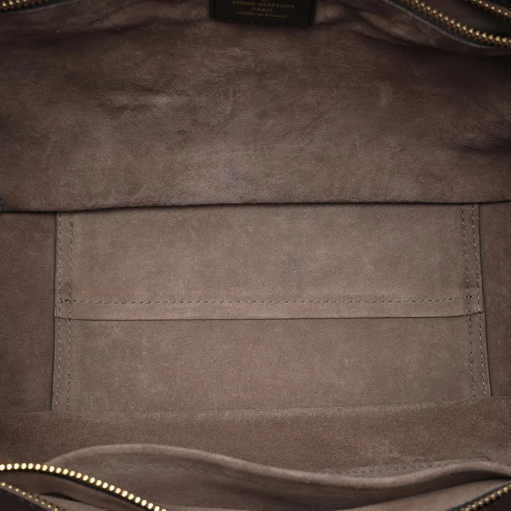 Louis Vuitton Monogram Veau Cachemire W PM Tote Brown Leather Very good - Model View