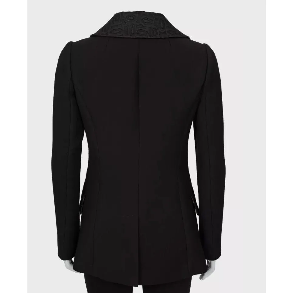 Dolce & Gabbana Wool Blend Coat Sz.42/M Pre-owned MultiColor Wool Good - Inside View