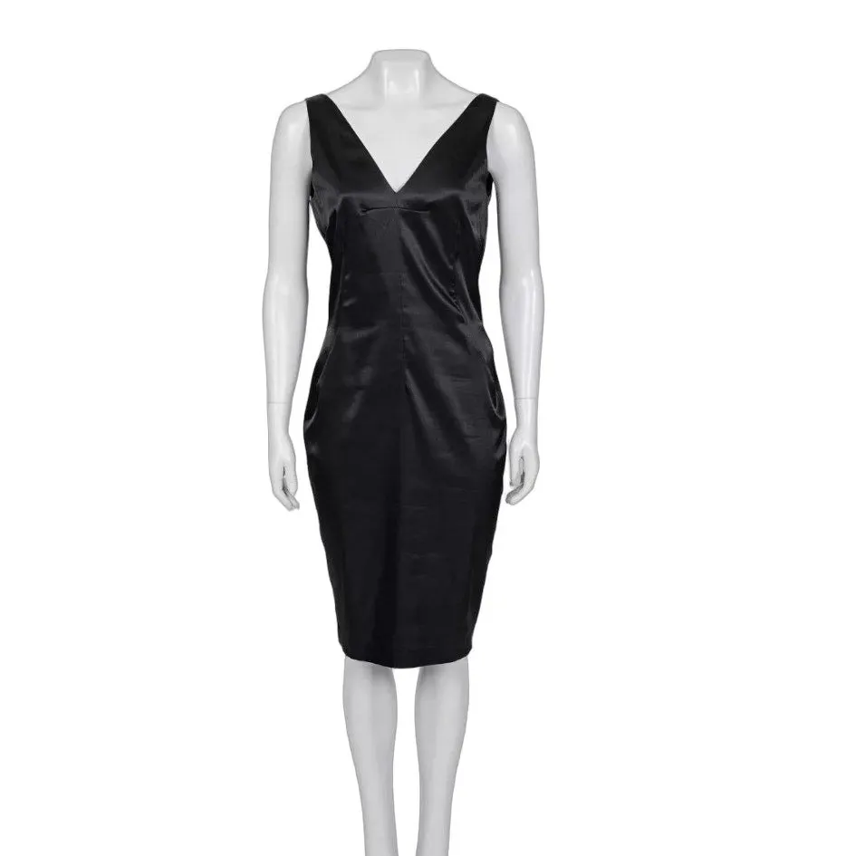 Dolce & Gabbana Black Bodycon Dress Sz.44 Pre-owned