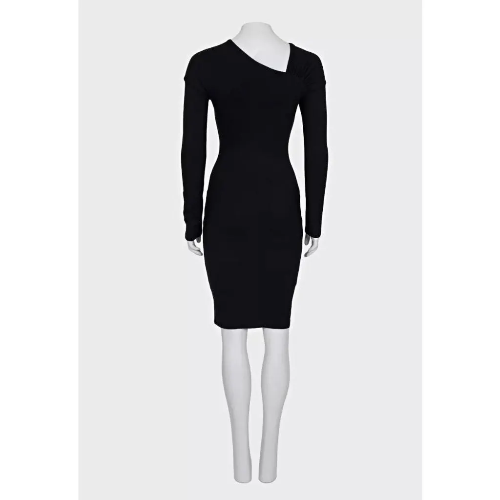 Roberto Cavalli Black Cocktail Dress Sz.S Pre-owned Black Good - Inside View