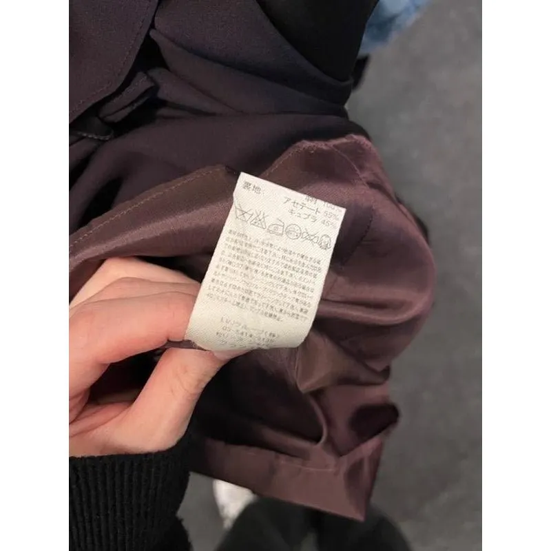Celine Purple Silk Dress Sz.38 Pre-owned Purple Silk Good - Box View