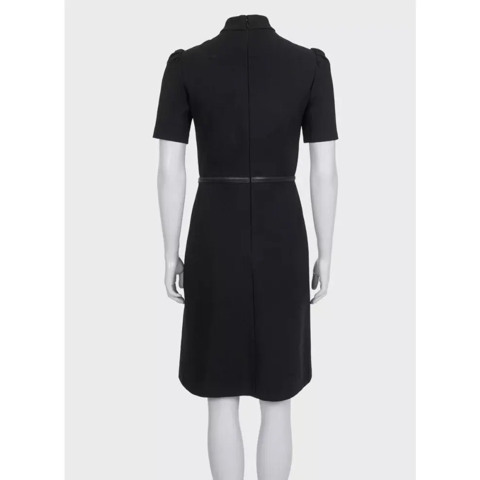 Gucci Black Fitted Dress Sz.M Pre-owned Black Polyamide Good - Inside View