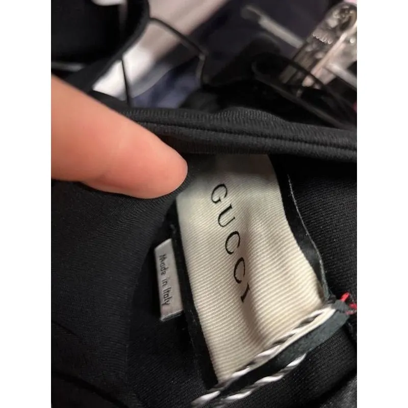 Gucci Black Fitted Dress Sz.M Pre-owned Black Polyamide Good - Box View