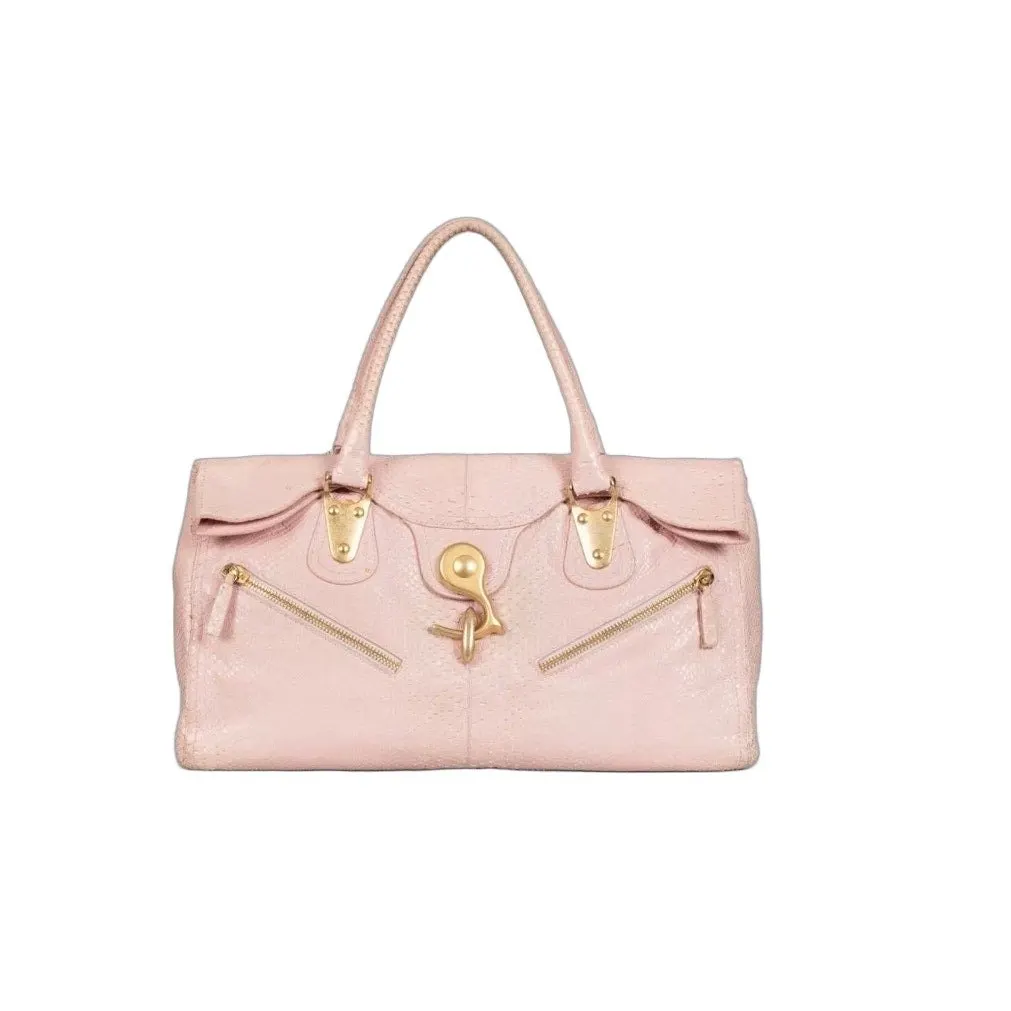 Valentino Pink Leather Tote Pre-owned