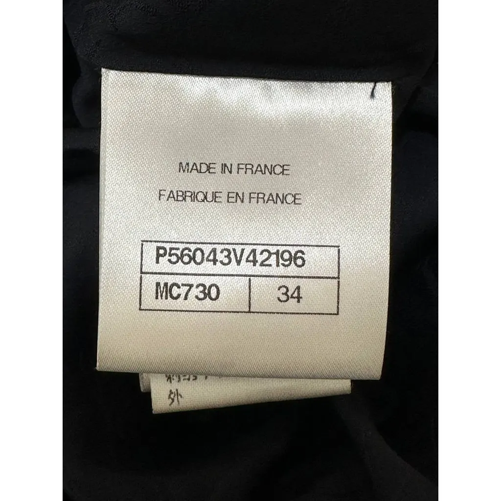 Chanel Multicolor Tweed Jacket - 2017 Sz.34 Pre-owned Black Tweed Good - Box View