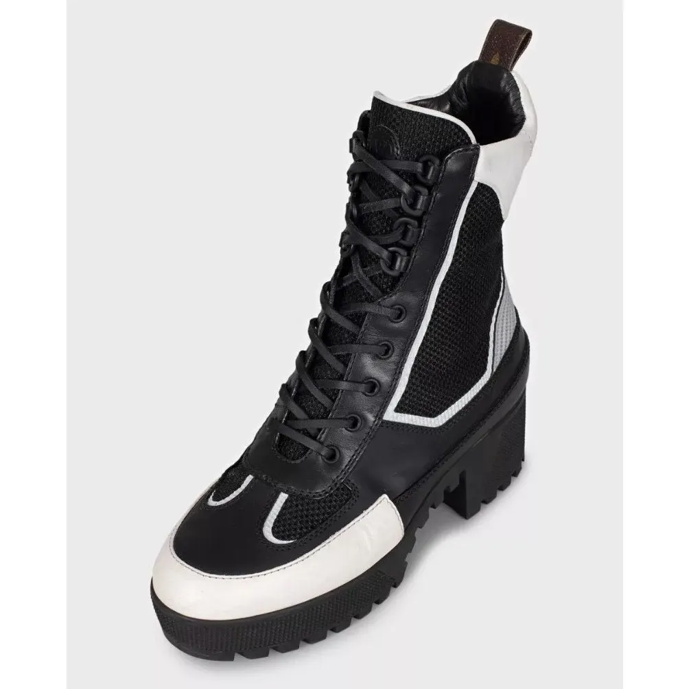Louis Vuitton Laureate Boots EU 39 pre-owned Black Leather Good - Inside View