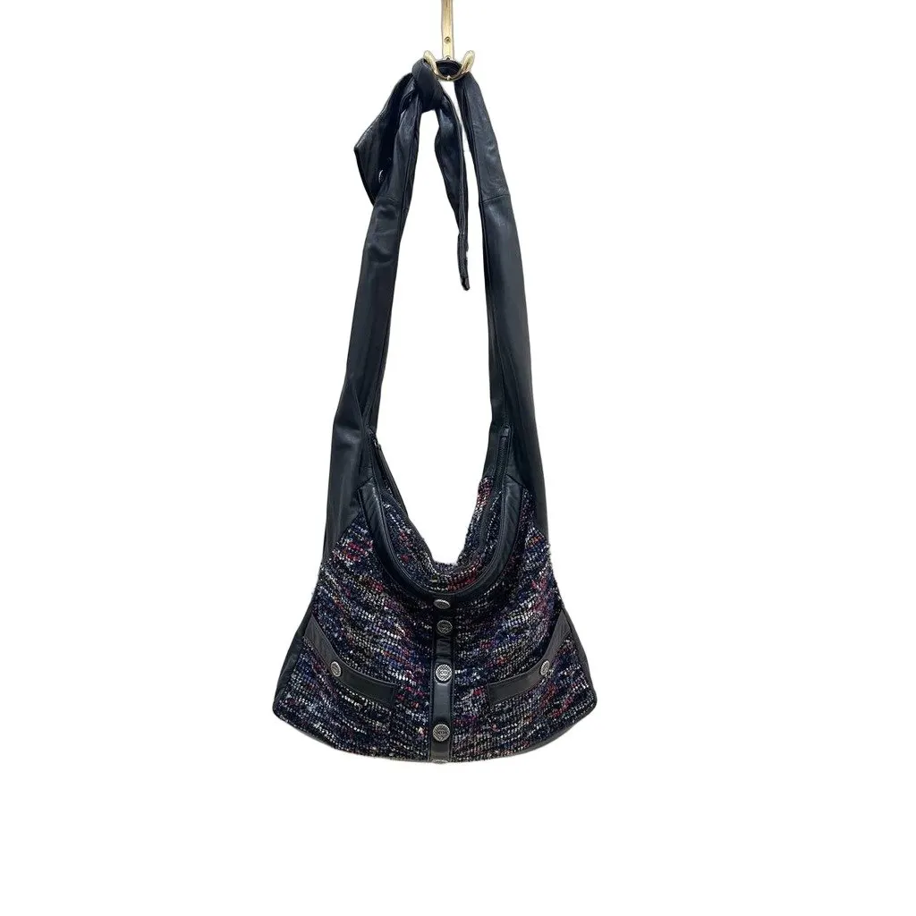 Chanel Multicolor Tweed & Leather Girl Bag Pre-owned