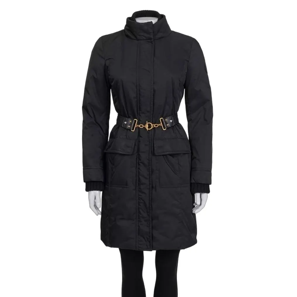 Gucci Black Fitted Jacket Sz.40 Pre-owned Black Wool Good - Front View