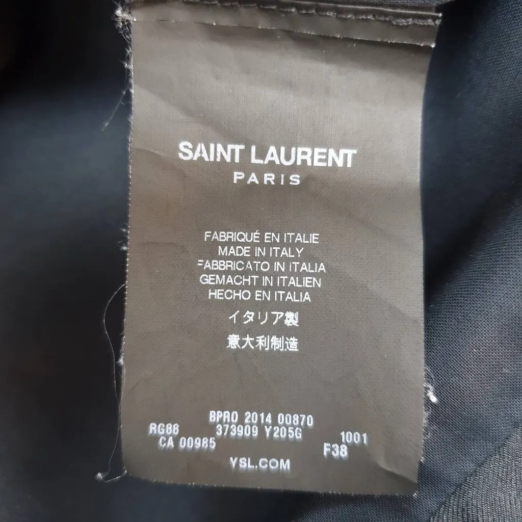 Saint Laurent Saint Laurent  Mid-length dress Sz.38 Pre-Owned White Good - Box View