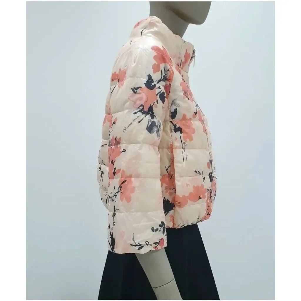 Elisabetta Franchi short polyester jacket pre-owned MultiColor Polyester Good - Model View