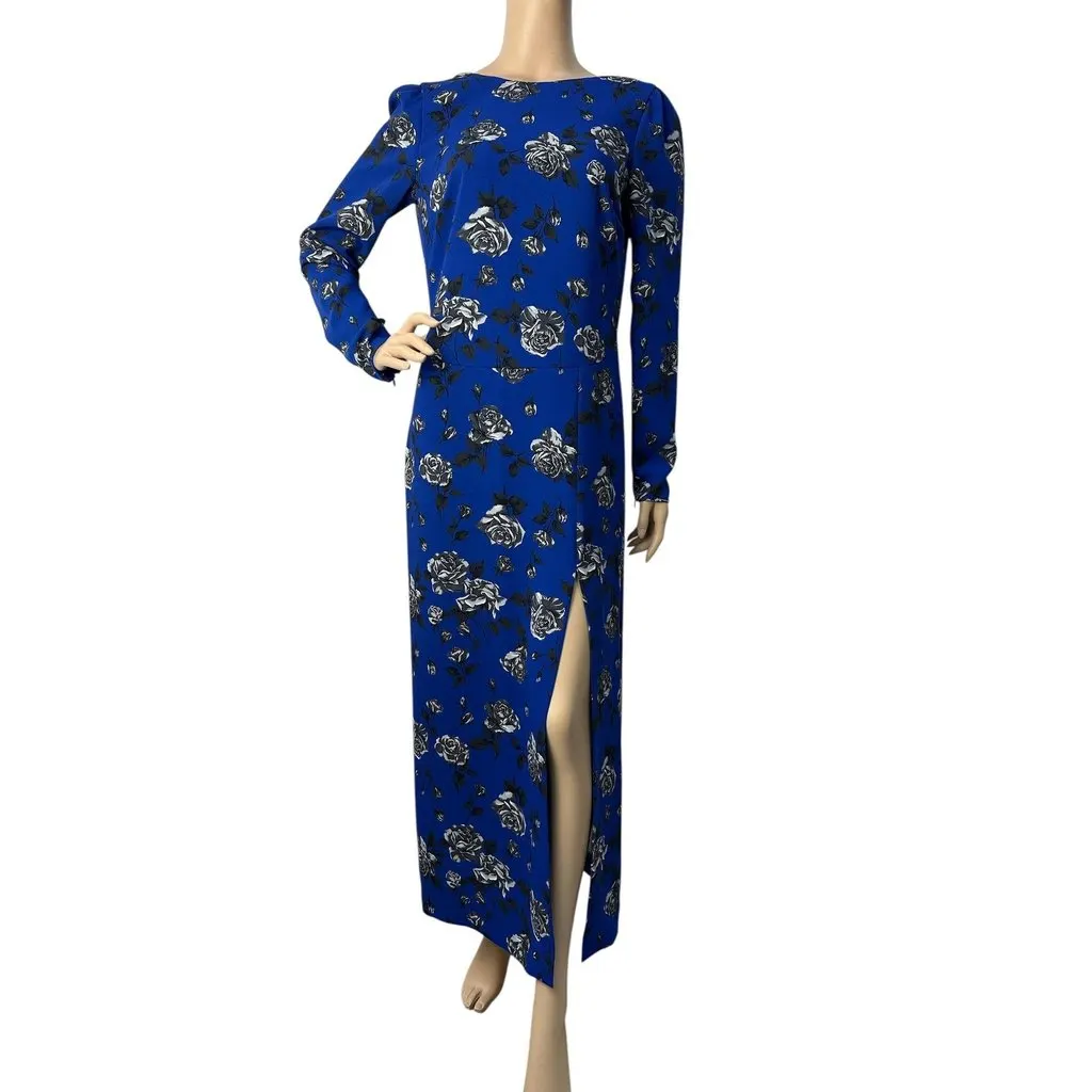 Valentino Red Valentino Floral Print Maxi Dress Sz.42 Pre-owned Red Good - Front View