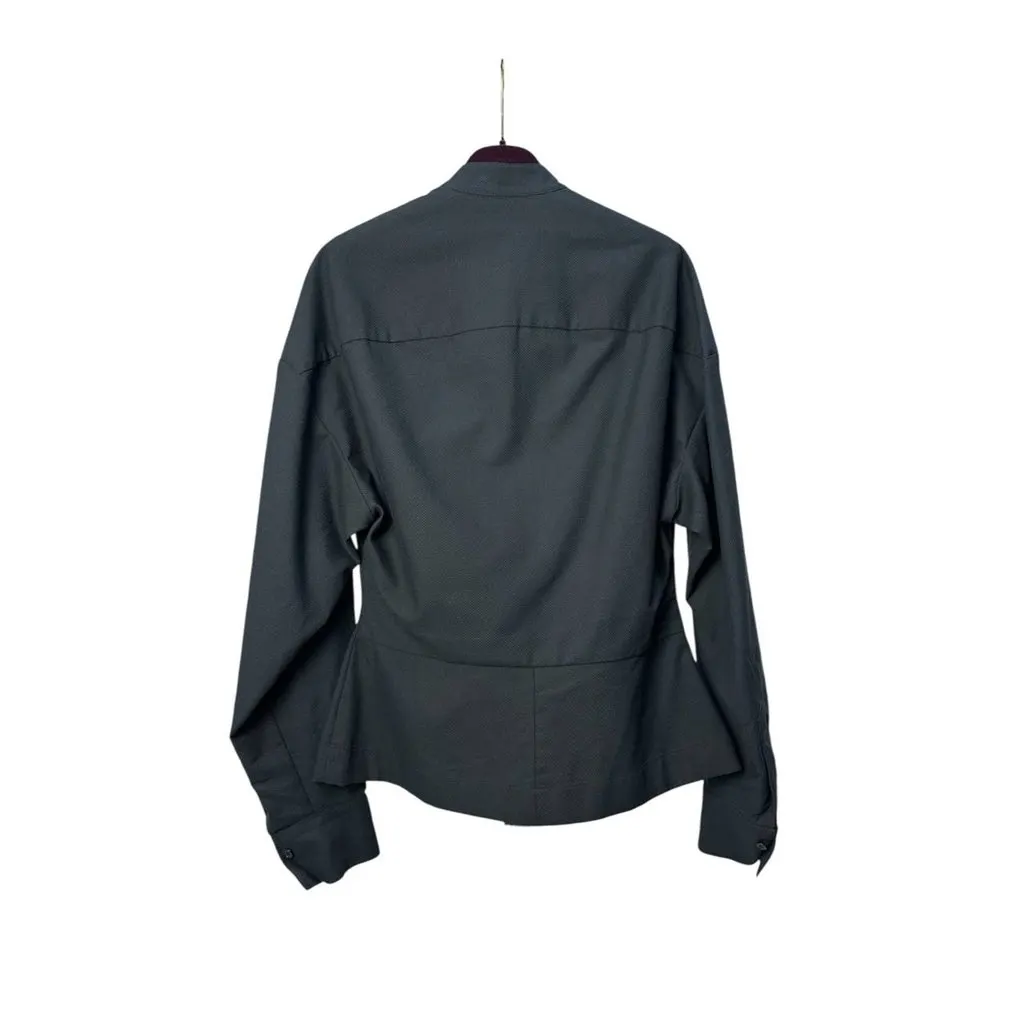 Stella McCartney Cotton Embroidery Shirt Sz.40 Pre-owned Red Cotton Good - Back View