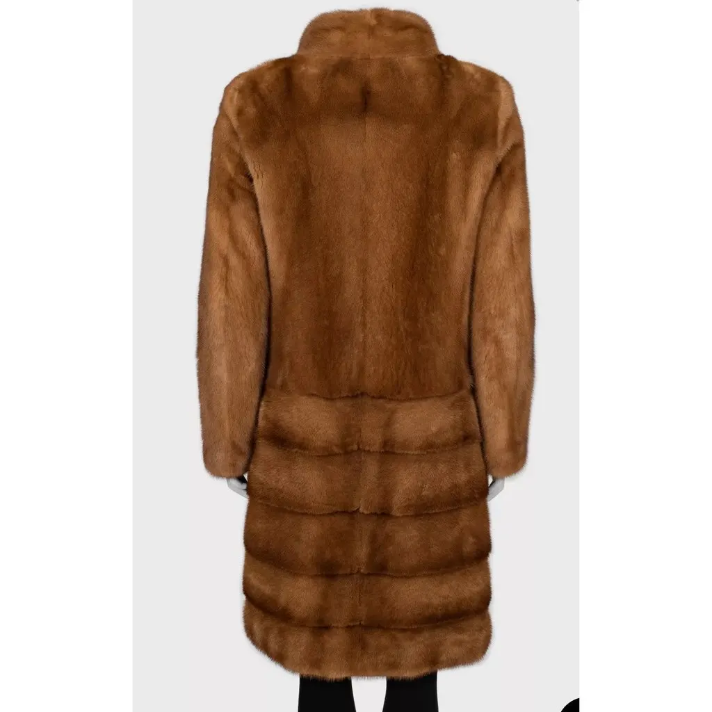 Celine Vintage Coat Sz.40 Pre-owned Brown Good - Inside View