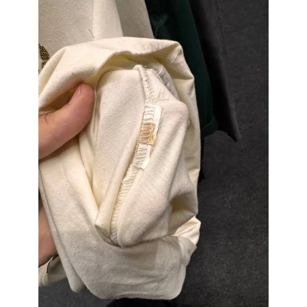 Galliano Rare Galliano White Longsleeve Sweater Tunic - Size S Pre-owned White Good - Box View