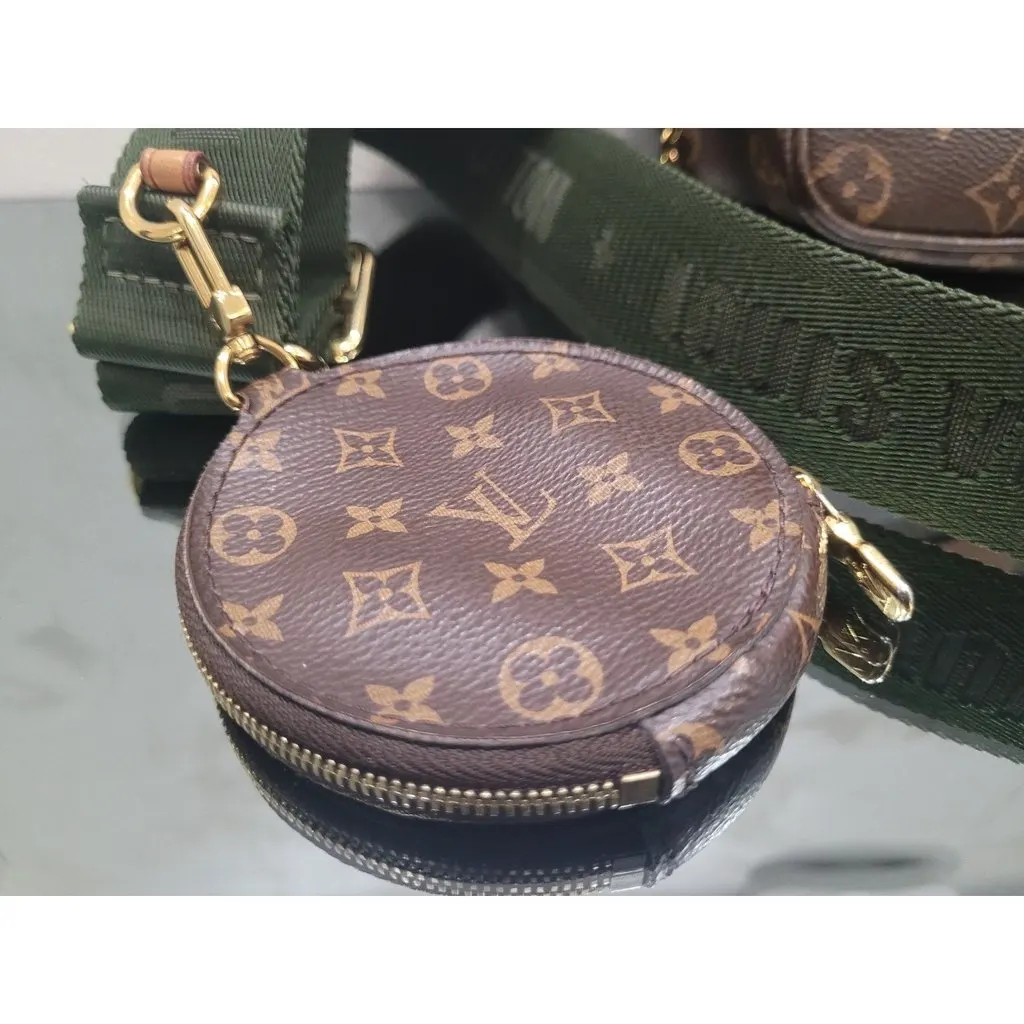 Louis Vuitton Multi Pochette Accessoires Crossbody Bag pre-owned Brown Good - Back View