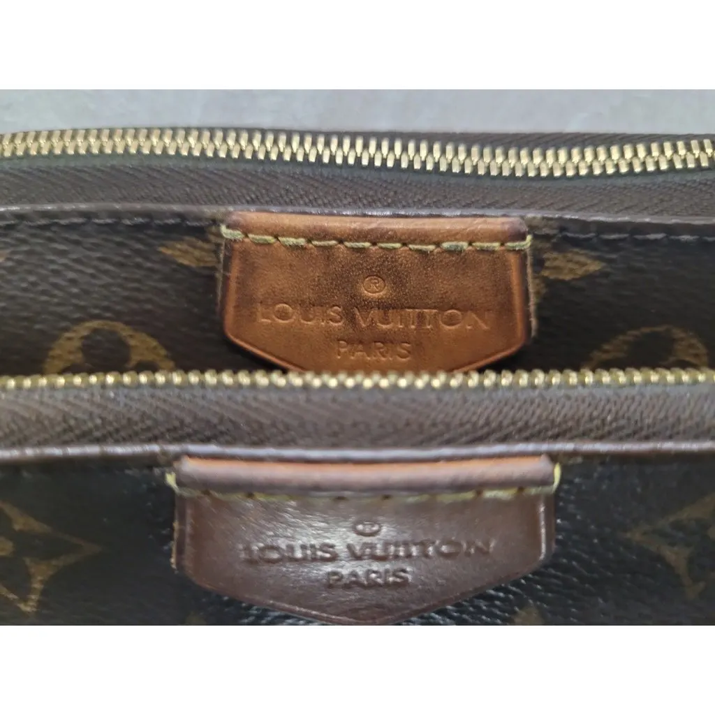 Louis Vuitton Multi Pochette Accessoires Crossbody Bag pre-owned Brown Good - Box View