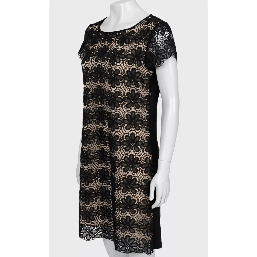 Dior Christian Dior A-Line Woven Dress - IT48 / XXL (Runs Small) Pre-owned Black Wool Good - Back View