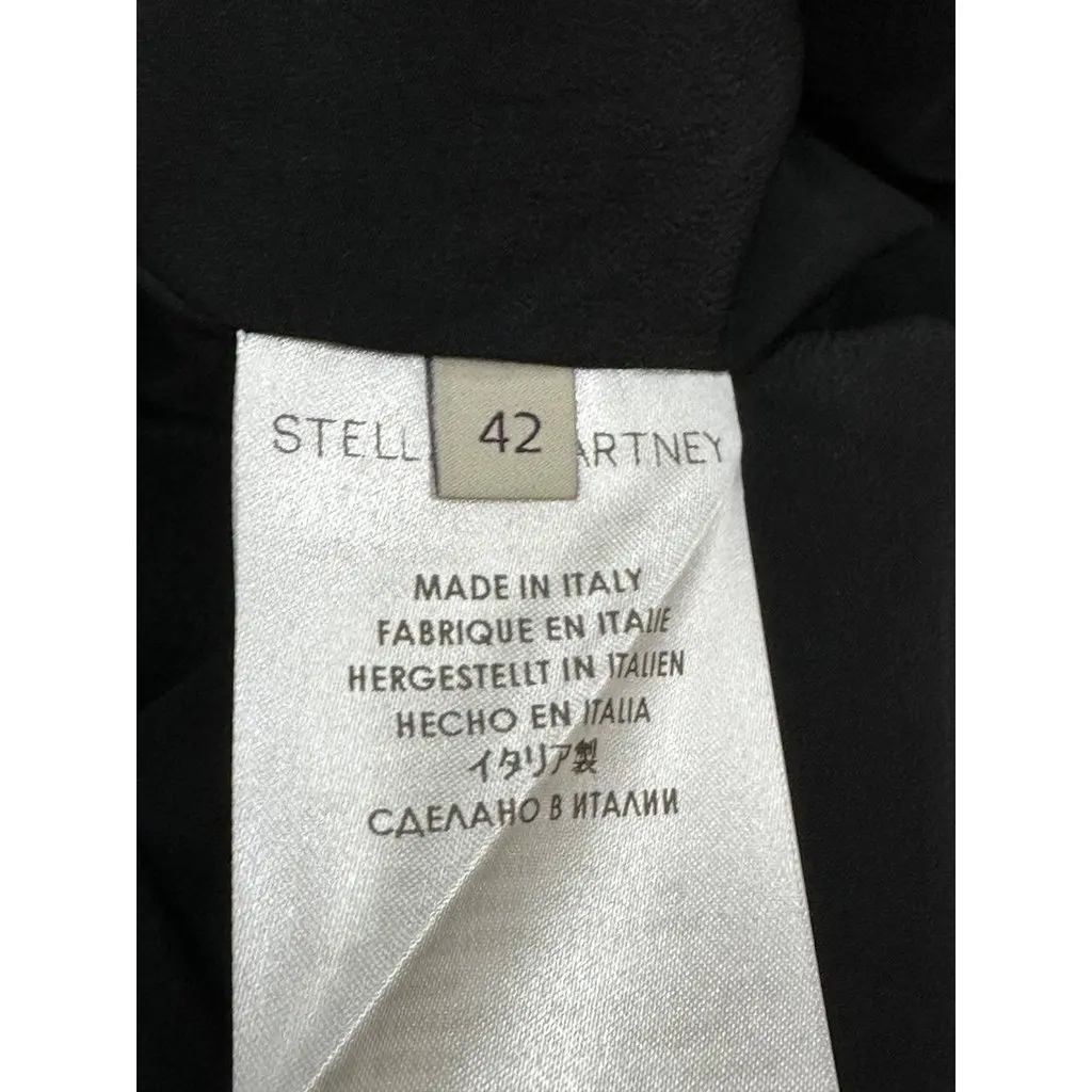 Stella McCartney Embroided Blouse Top Sz.42 Pre-owned Black Good - Box View