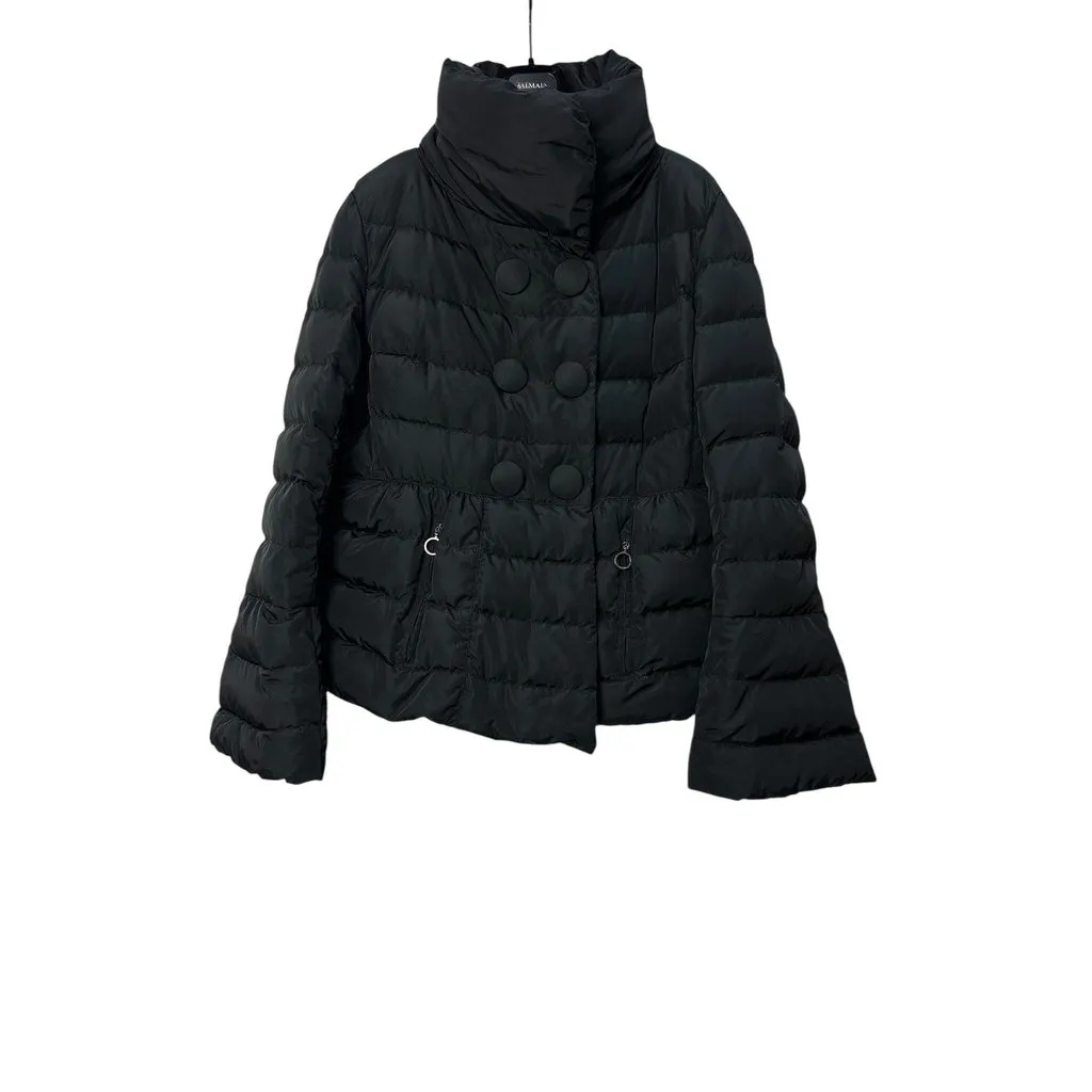 Moncler Padded Down Jacket Sz.5 M/L Pre-owned Black Good - Back View