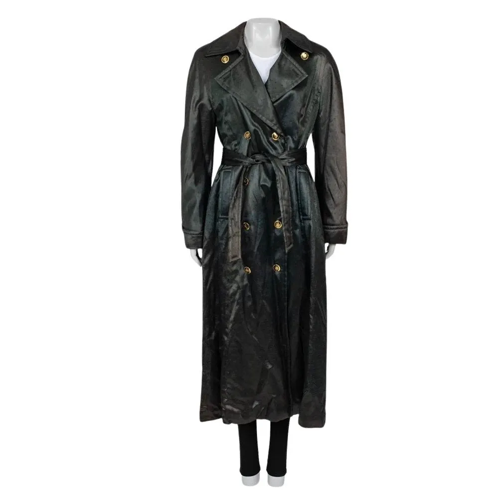 Escada Vintage Escada Green Coat - EU36 / S Pre-owned Green Good - Front View