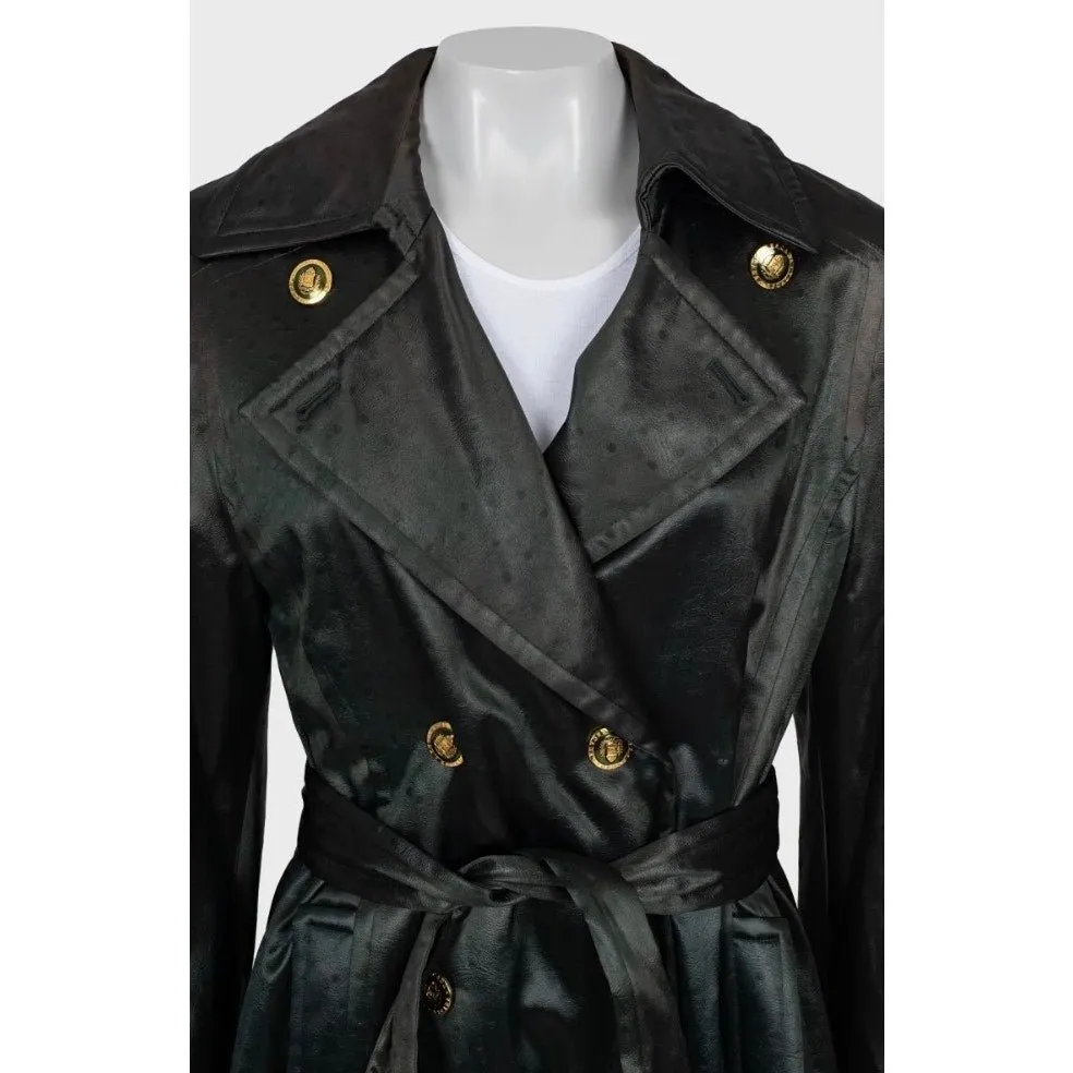 Escada Vintage Escada Green Coat - EU36 / S Pre-owned Green Good - Model View