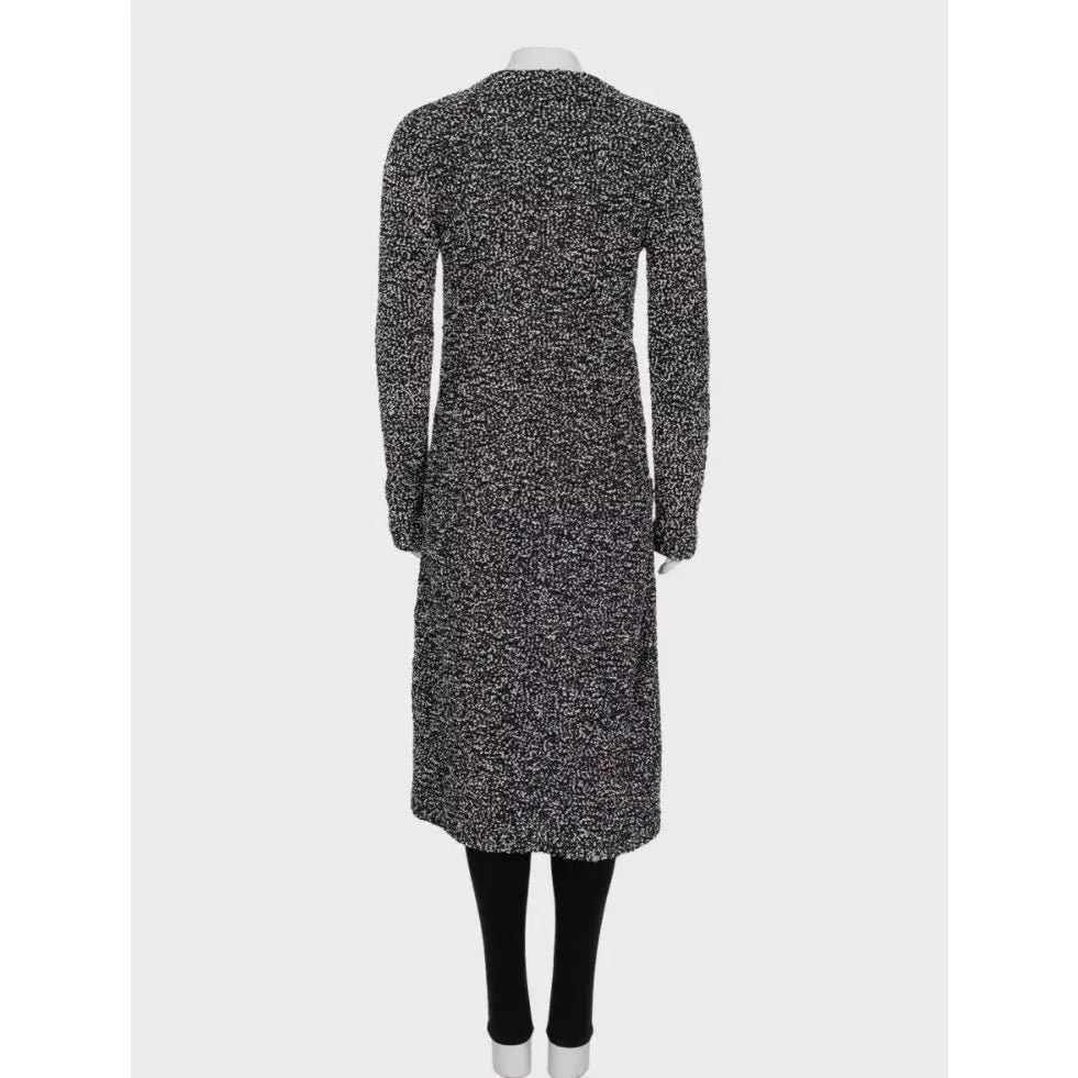 Dior Elegant Christian Dior Black & White Button Cardigan Sz.38 Pre=owned Black Good - Inside View